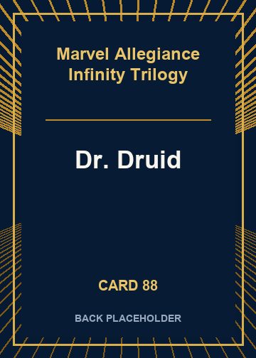 Dr. Druid back card image