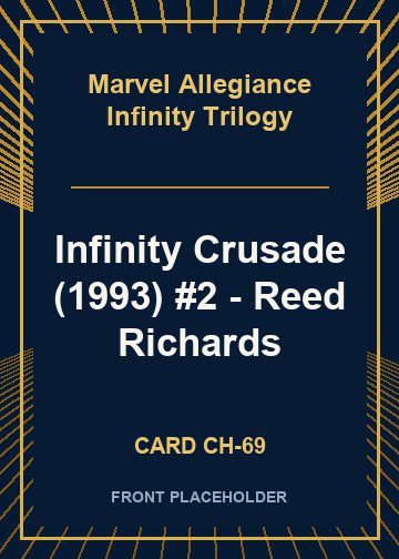Infinity Crusade (1993) #2 - Reed Richards card thumbnail