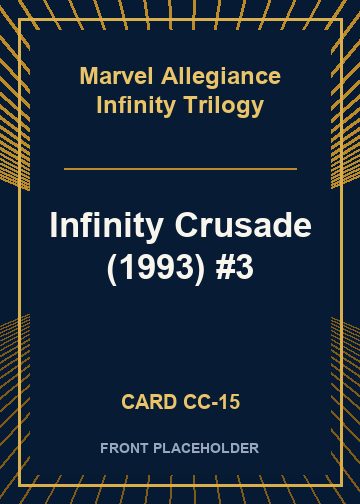 Infinity Crusade (1993) #3 card thumbnail