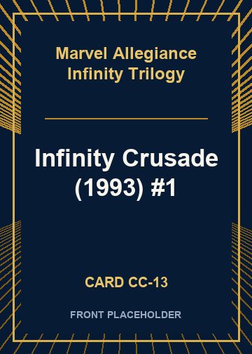 Infinity Crusade (1993) #1 card thumbnail