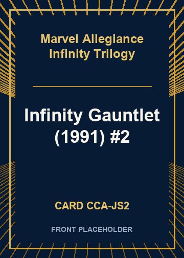 Infinity Gauntlet (1991) #2 card thumbnail