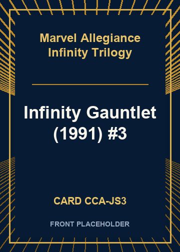Infinity Gauntlet (1991) #3 card thumbnail