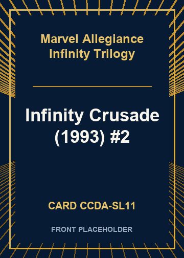 Infinity Crusade (1993) #2 card thumbnail