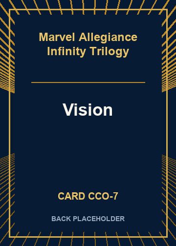 Vision back card image