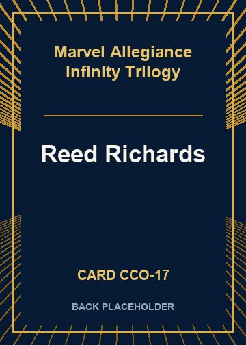 Reed Richards back card image