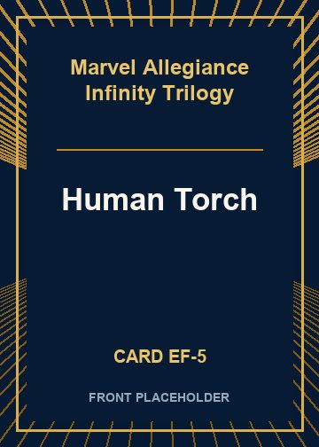 Human Torch front card image