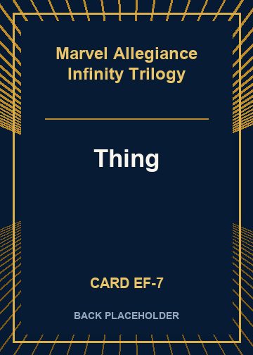 Thing back card image