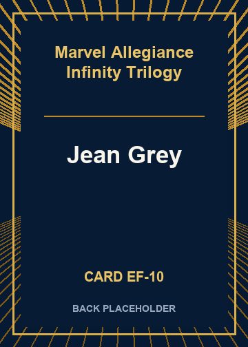 Jean Grey back card image
