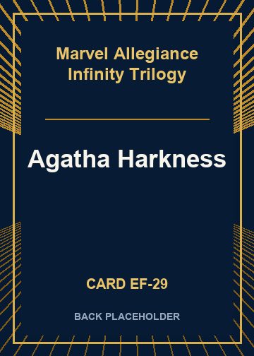 Agatha Harkness back card image