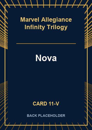 Nova back card image