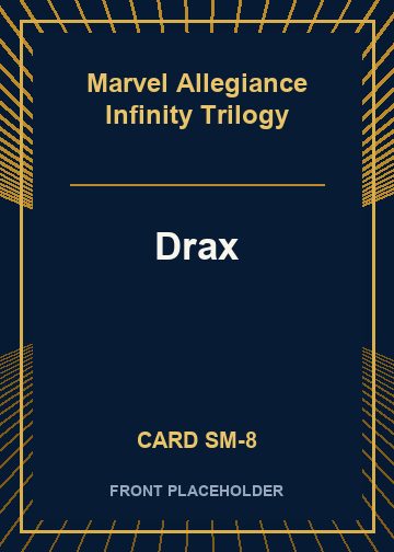 Drax front card image