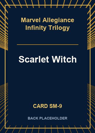 Scarlet Witch back card image