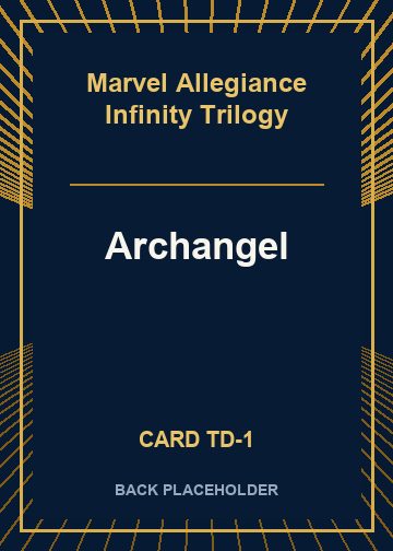 Archangel back card image