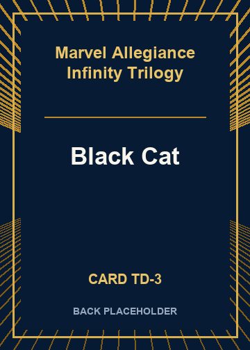 Black Cat back card image