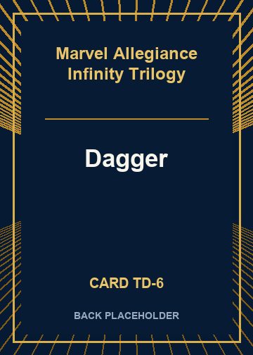 Dagger back card image