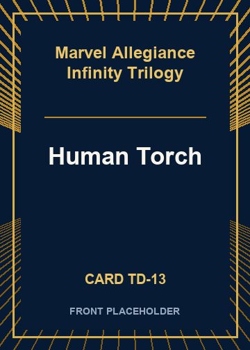 Human Torch front card image