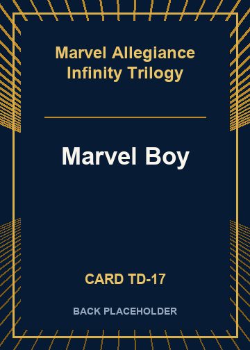 Marvel Boy back card image
