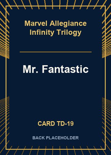 Mr. Fantastic back card image