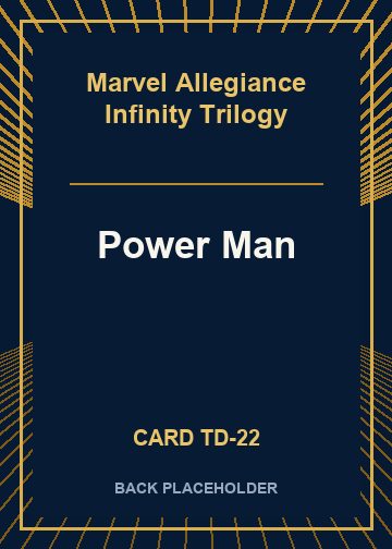 Power Man back card image