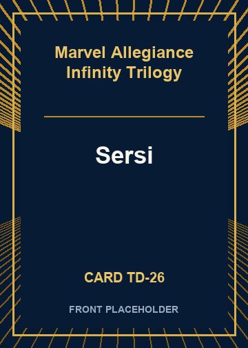 Sersi front card image