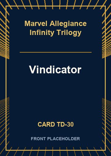Vindicator front card image