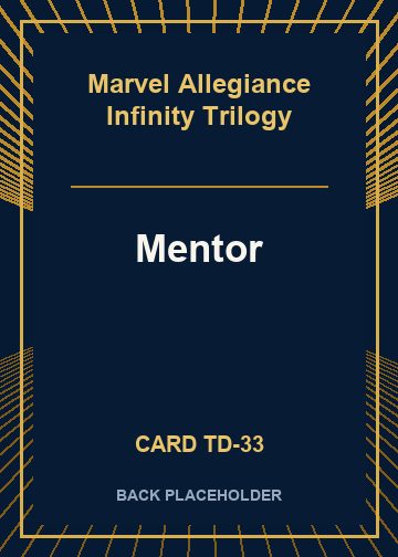 Mentor back card image