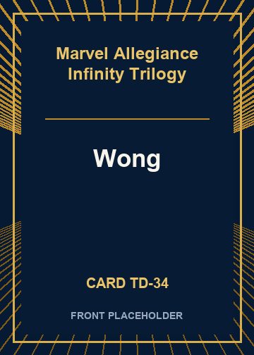 Wong card thumbnail
