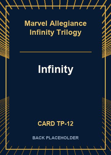 Infinity back card image