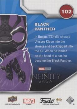 Black Panther (612) back card image