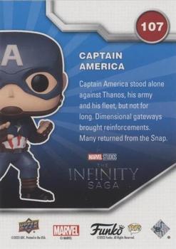 Captain America (450) back card image