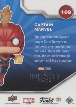 Captain Marvel (433) back card image