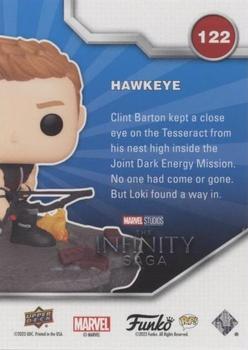 Hawkeye (586) back card image