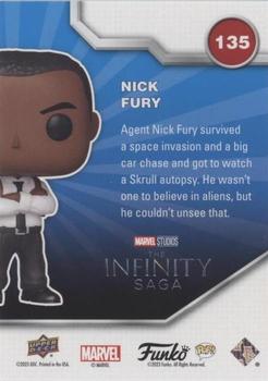 Nick Fury (428) back card image