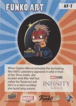 Captain Marvel back card image