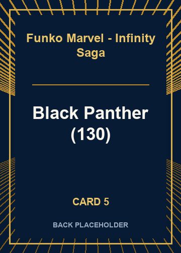 Black Panther (130) back artwork