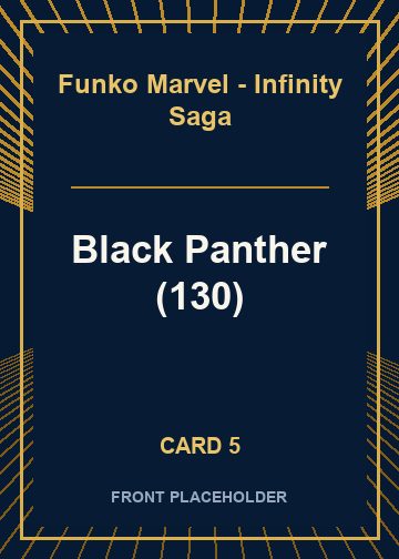 Black Panther (130) front artwork
