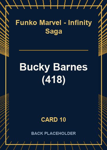 Bucky Barnes (418) back artwork