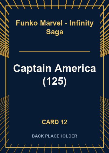 Captain America (125) back artwork