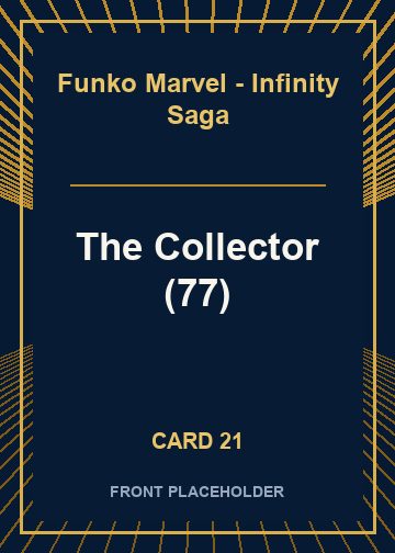 The Collector (77) front artwork