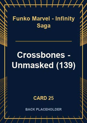 Crossbones - Unmasked (139) back artwork