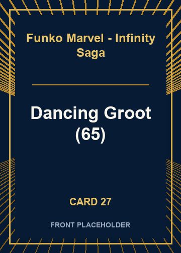 Dancing Groot (65) front artwork
