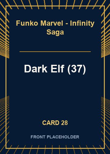 Dark Elf (37) front artwork