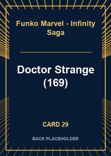 Doctor Strange (169) back artwork