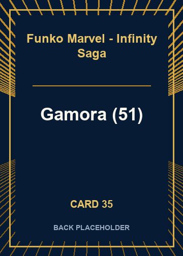 Gamora (51) back artwork