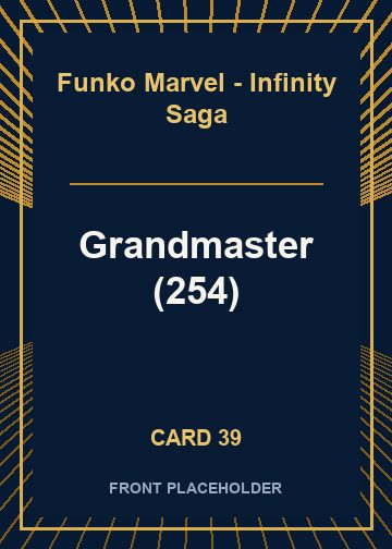 Grandmaster (254) front card image