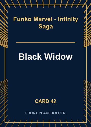 Black Widow front card image