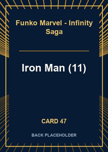 Iron Man (11) back card image