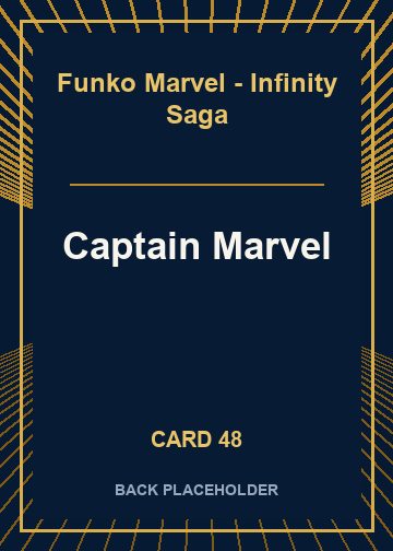 Captain Marvel back card image