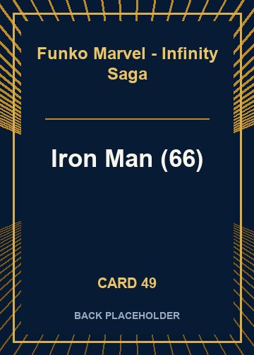 Iron Man (66) back card image