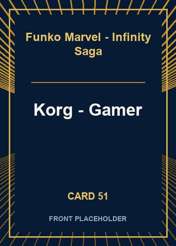 Korg - Gamer card thumbnail